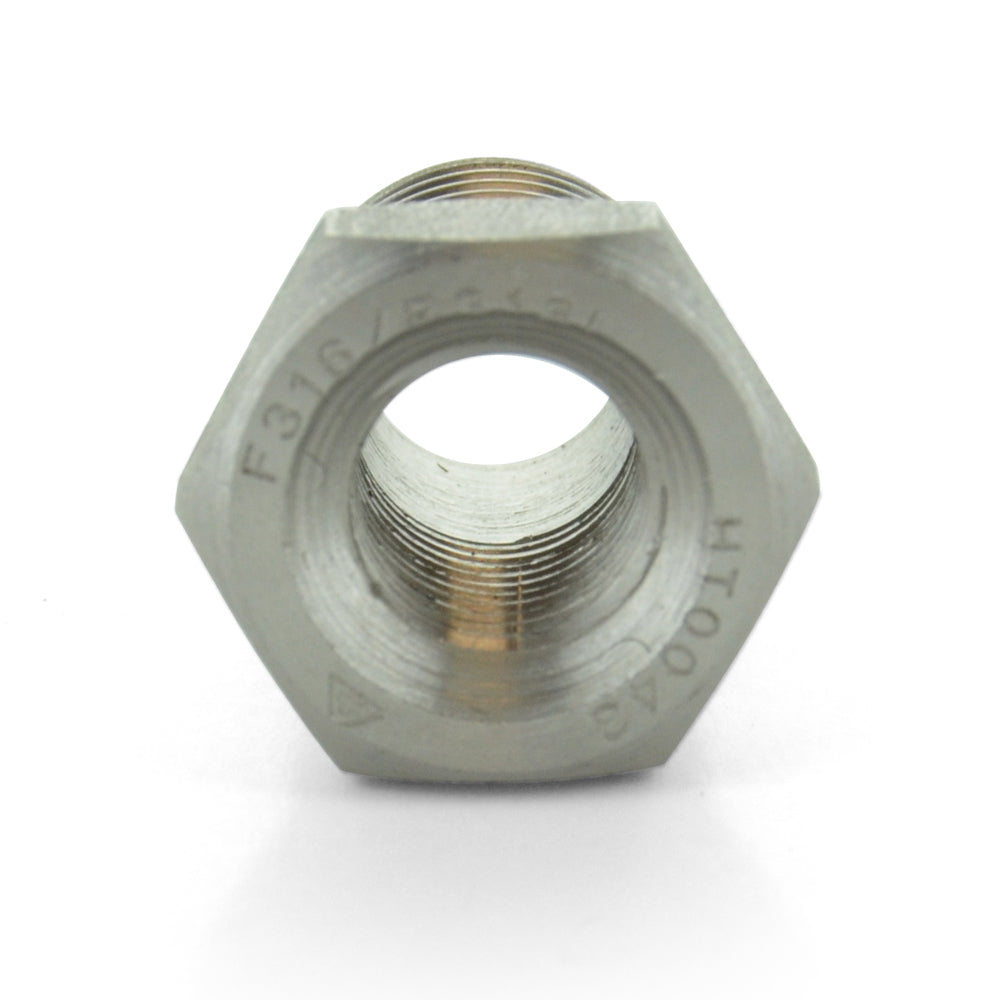 3/8" X 1/8" Schedule 80 316 Stainless Steel Heavy Duty Bushing