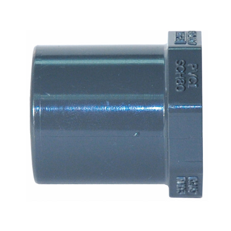 3/4 Inch Spigot Sch 80 Dark Gray Pvc Plug