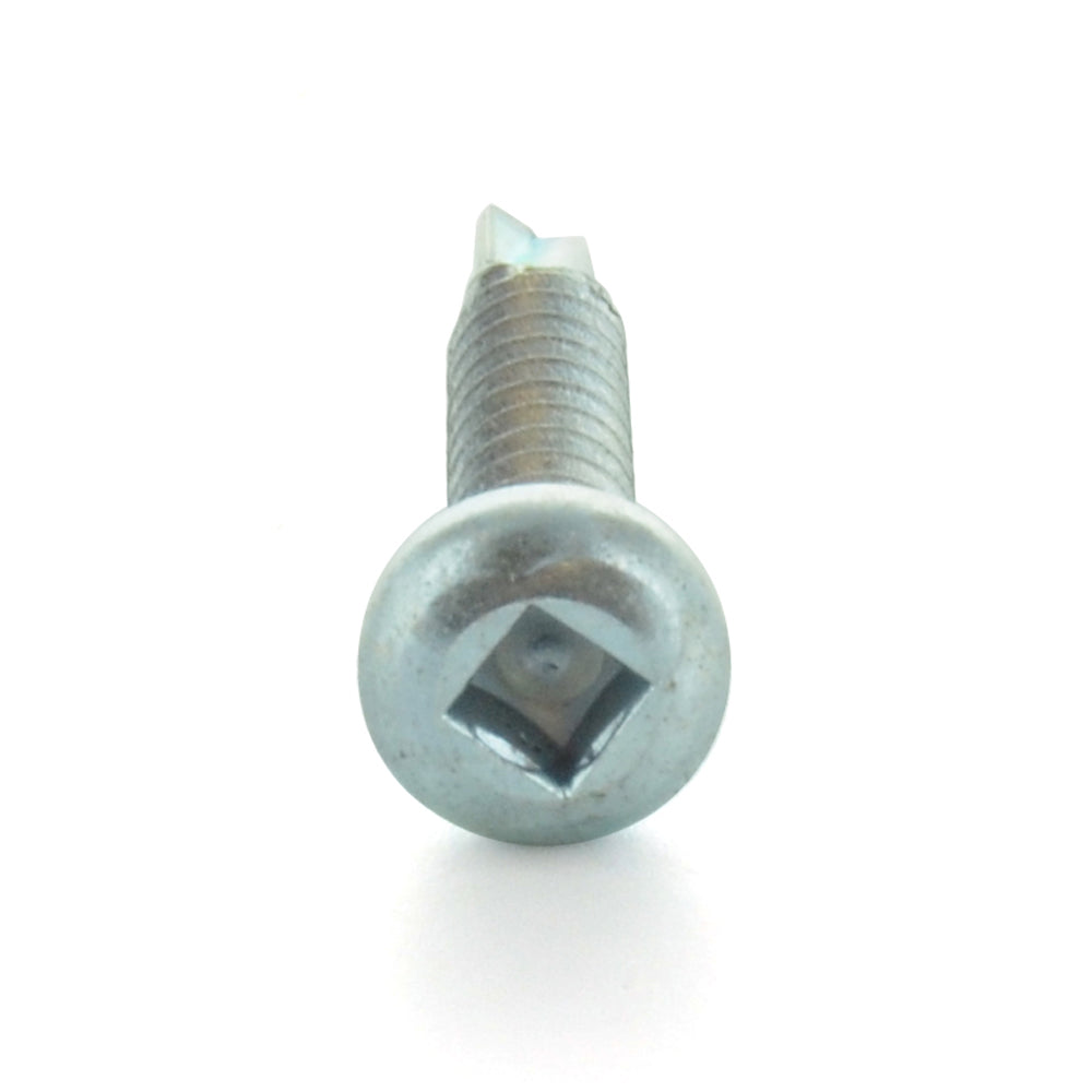 #8-18 x 1 Inch Zinc Plated Steel #2 Point Pan Head Self-Drilling Tek Screw