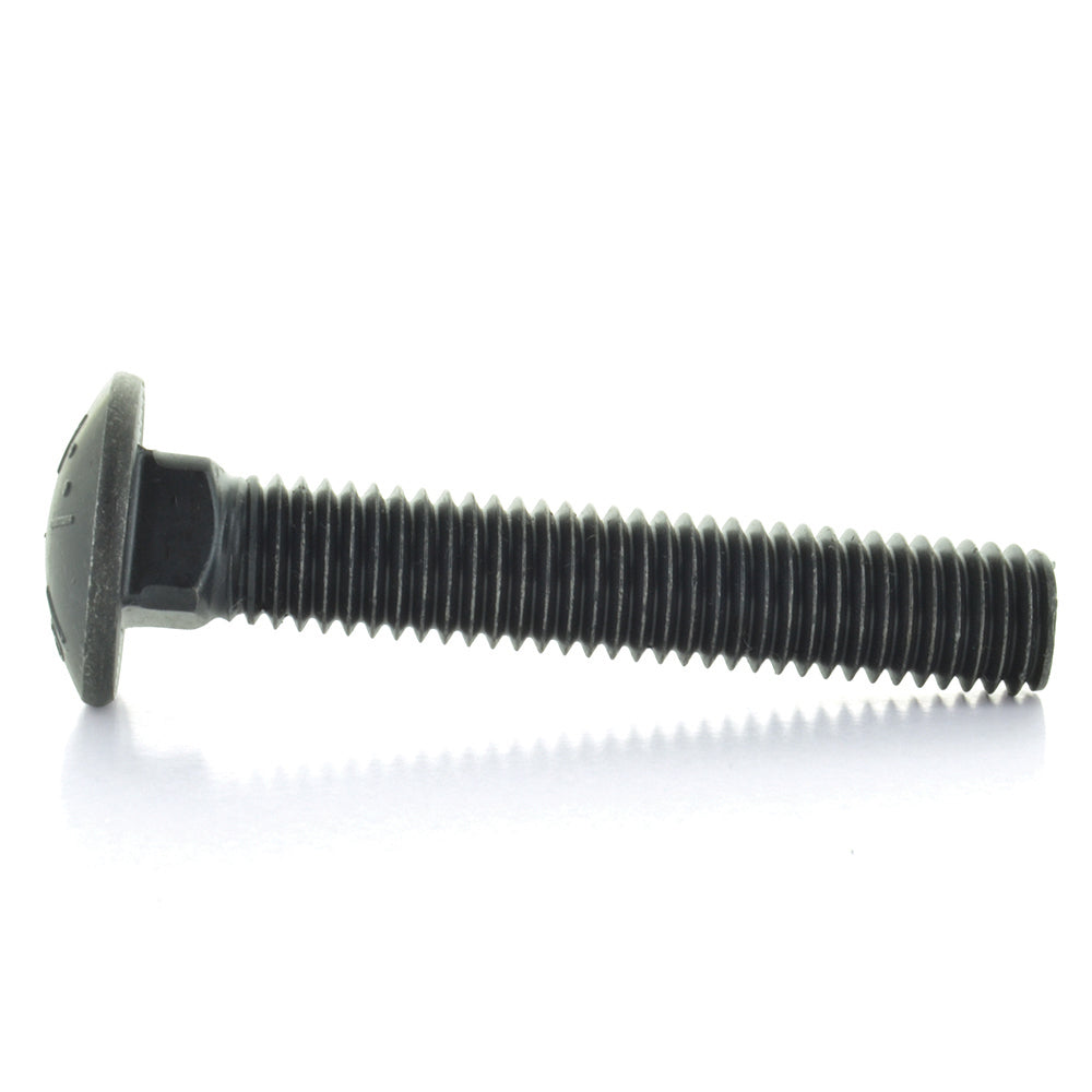 1/2-13 Inch x 3-1/2 Inch Full Thread Grade 8 Carriage / Shaker Screen Bolt Plain Coarse