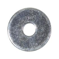 7 mm x 20 mm x 1.25 mm Blue Passivated Galvanized Steel Fender Washer