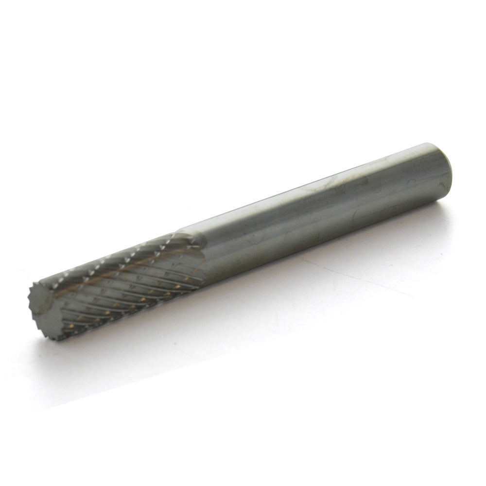 5/16" Cylindrical End Cut 1/4" Shank Carbide Bur