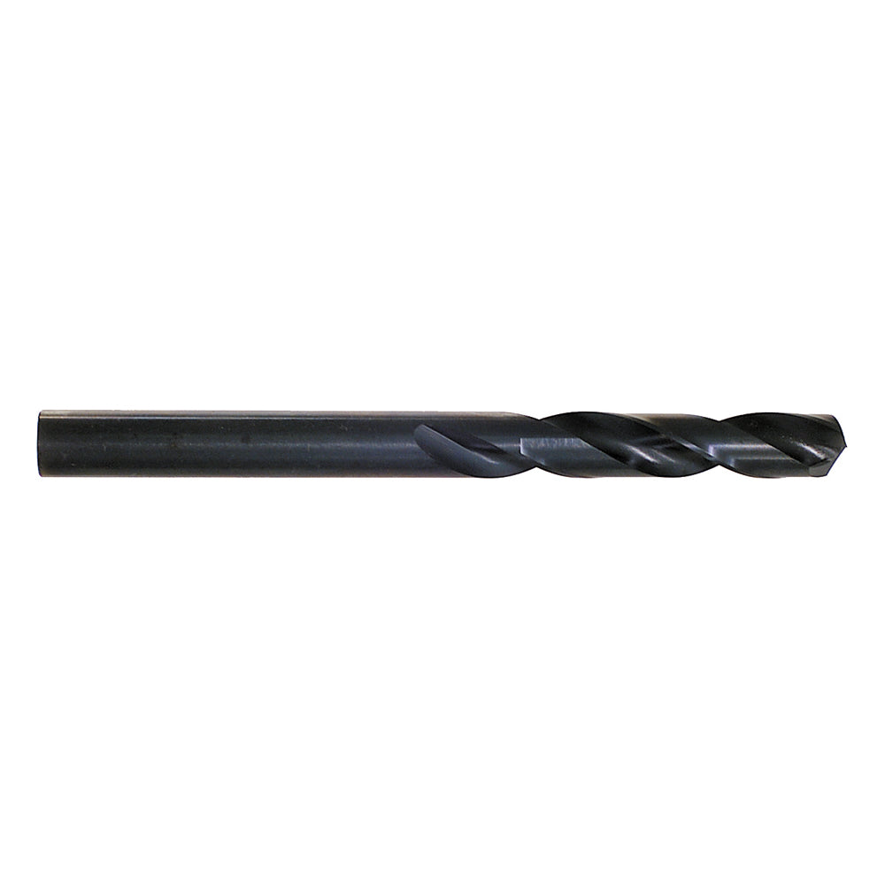 23/64 Inch x 4.20 Inch 135 Degree Split Point Black High Speed Steel Mechanics Length Drill