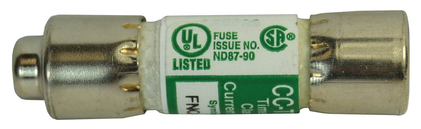 1/4 Amp Fnq-R Type 13/32 Inch x 1-1/2 Inch 600 Vac Time Delay Rejection Type Glass Industrial Fuse