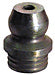 1/4 Inch Zinc Yellow Steel Straight Short Shank Heritage Hydraulic Grease Fitting