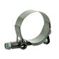 #28 SAE 1-3/4 - 2 Inch Dia Plated Carbon Steel Stainless Steel T-Bolt Clamp