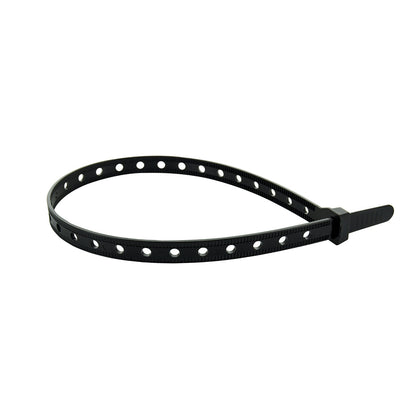 3/8 Inch X 11 Inch 90 Lb Mountable Heavy-Duty Cable Tie - Black