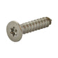 #6 x 3/4 Inch Stainless Steel Torx Pin Flat Head Tamper Resistant Sheet Metal Screw