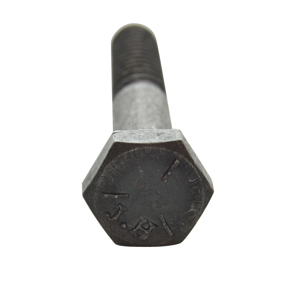1-8 x 8 Inch Coarse Grade 5 Plain Steel Hex Head Cap Screw