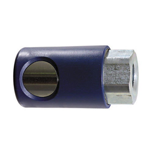 1/4 Inch Basic Size Industrial Interchange Push Button Air Coupler 3/8 Inch Female Npt