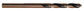 3/16 Inch x 3 Inch 135 Degree Split Point Gold High Molybdenum Tool Steel Mechanics Length Drill - Shop Pro