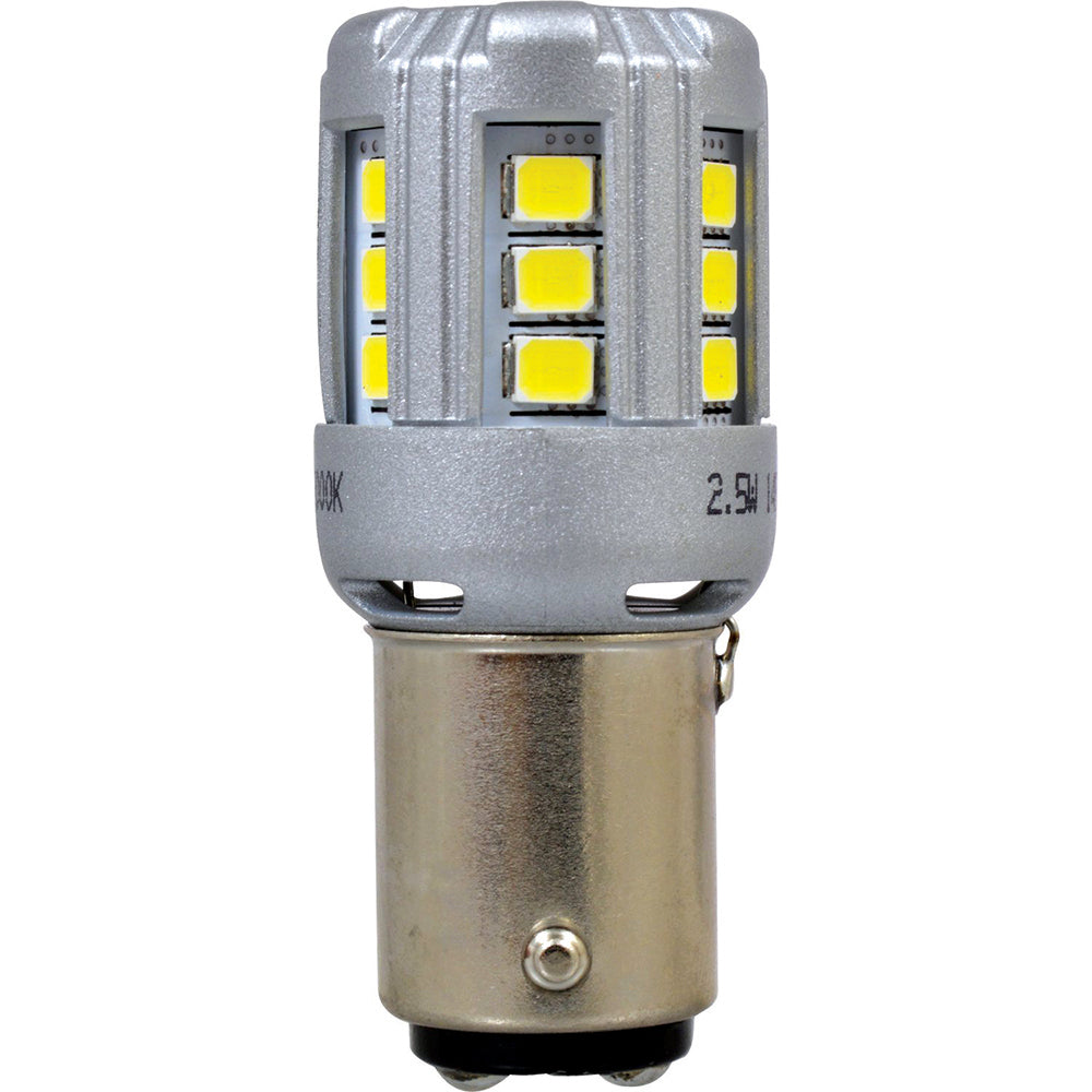 1157A Sylvania 27W / 8W LED Bulbs - 2 Per Pack