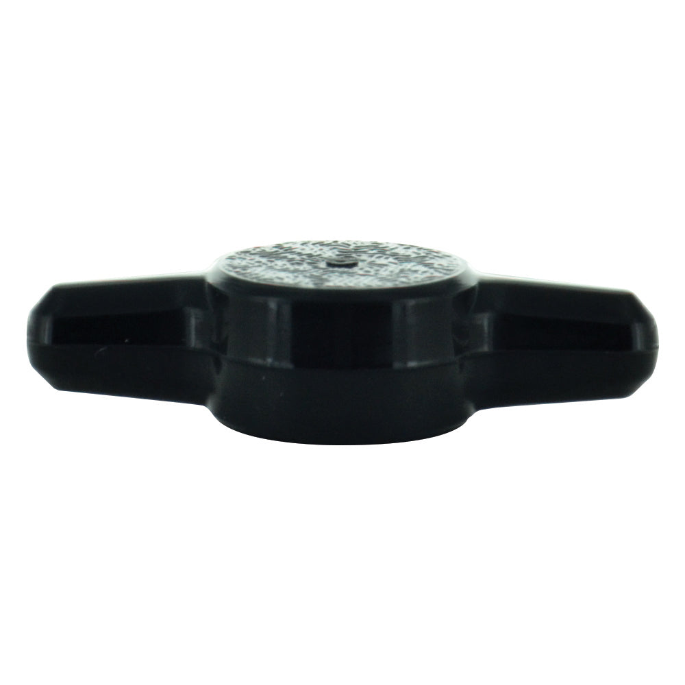 Black Tee Thumb Screw Knob - 5/16 Inch (1-1/2 Inch Diameter)