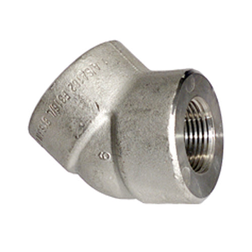 3/4 Schedule 80 Male Npt 316 Stainless Steel 45 Elbow