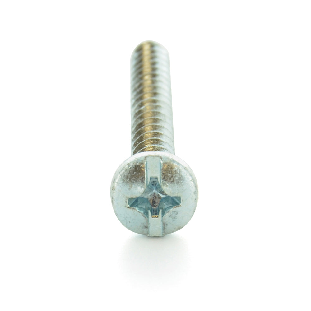 #10-16 x 1-1/4 Inch Zinc Plated Low Carbon Steel Pan Head Type-A Self-Tapping Sheet Metal Screw