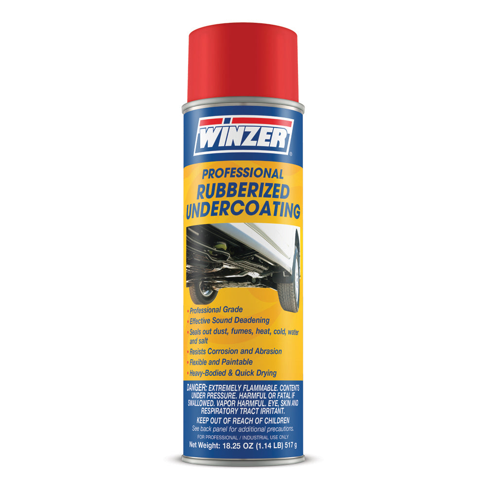 Winzer Professional Rubberized Undercoating - 18.25 Oz Net Wt. - Aerosol