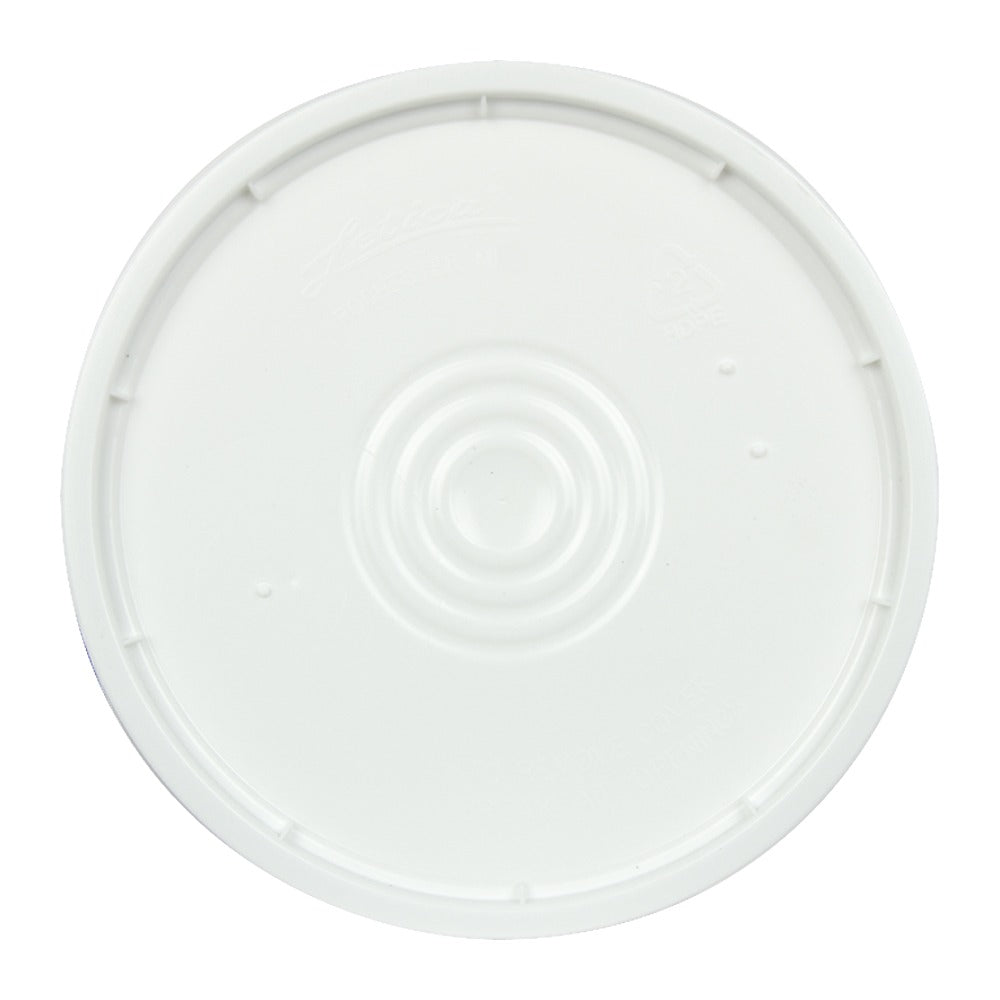 Bucket 5 Gal Wh Plastic Cover