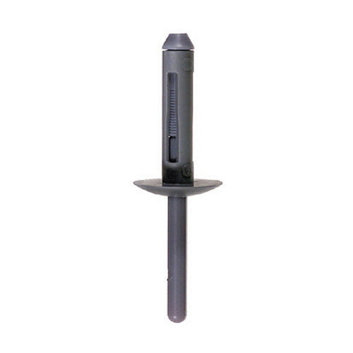 5/32 - 3/8 Inch Grip Gray Nylon Blind Rivet