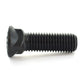 3/4-10 x 2 Inch Coarse Plain Grade 8 Dome Head Plow Bolt