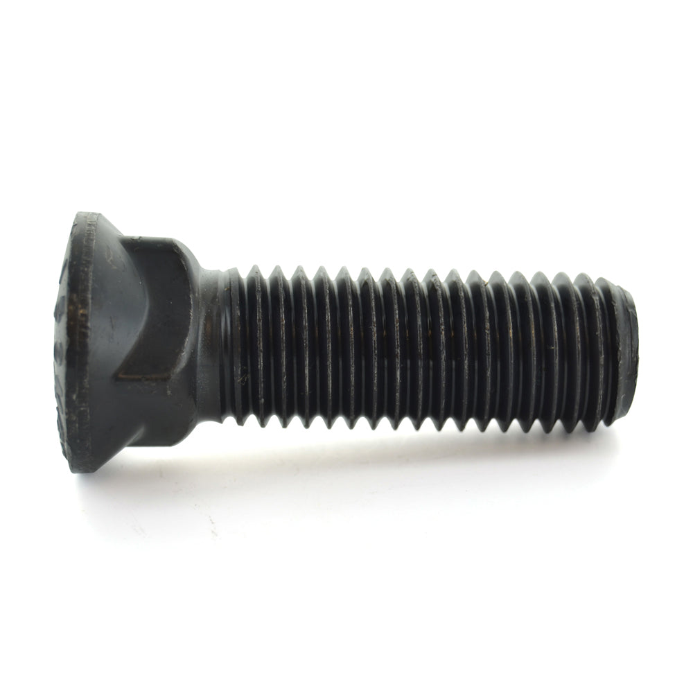 3/4-10 x 2-1/4 Inch Coarse Plain Grade 8 Dome Head Plow Bolt