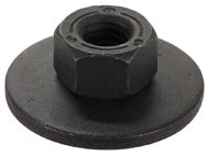 M6 x 1 Black Class 9 Hex Nut With 24 mm Free Spinning Washer