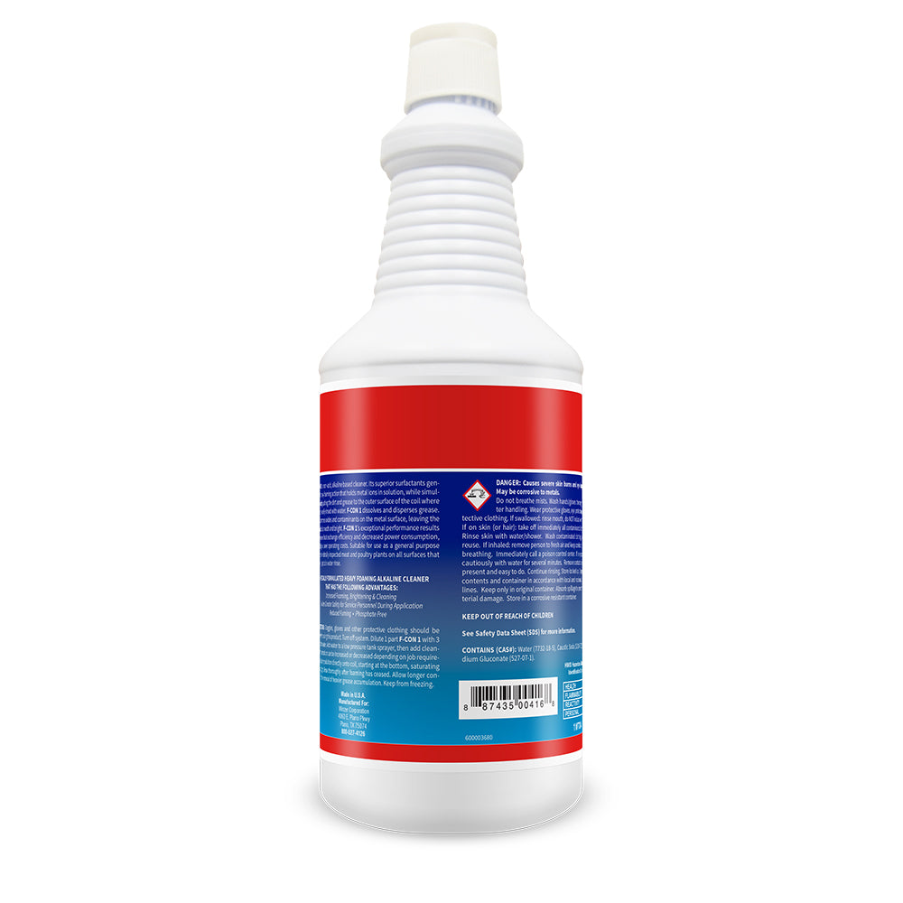 ISI Poly F-Con 1 Heavy Foaming Coil Cleaner - 1 Quart
