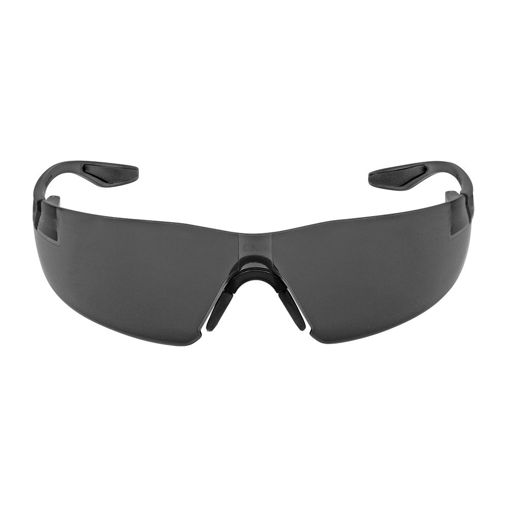 Discus Smoke Lens, Frosted Black Frame Safety Glasses