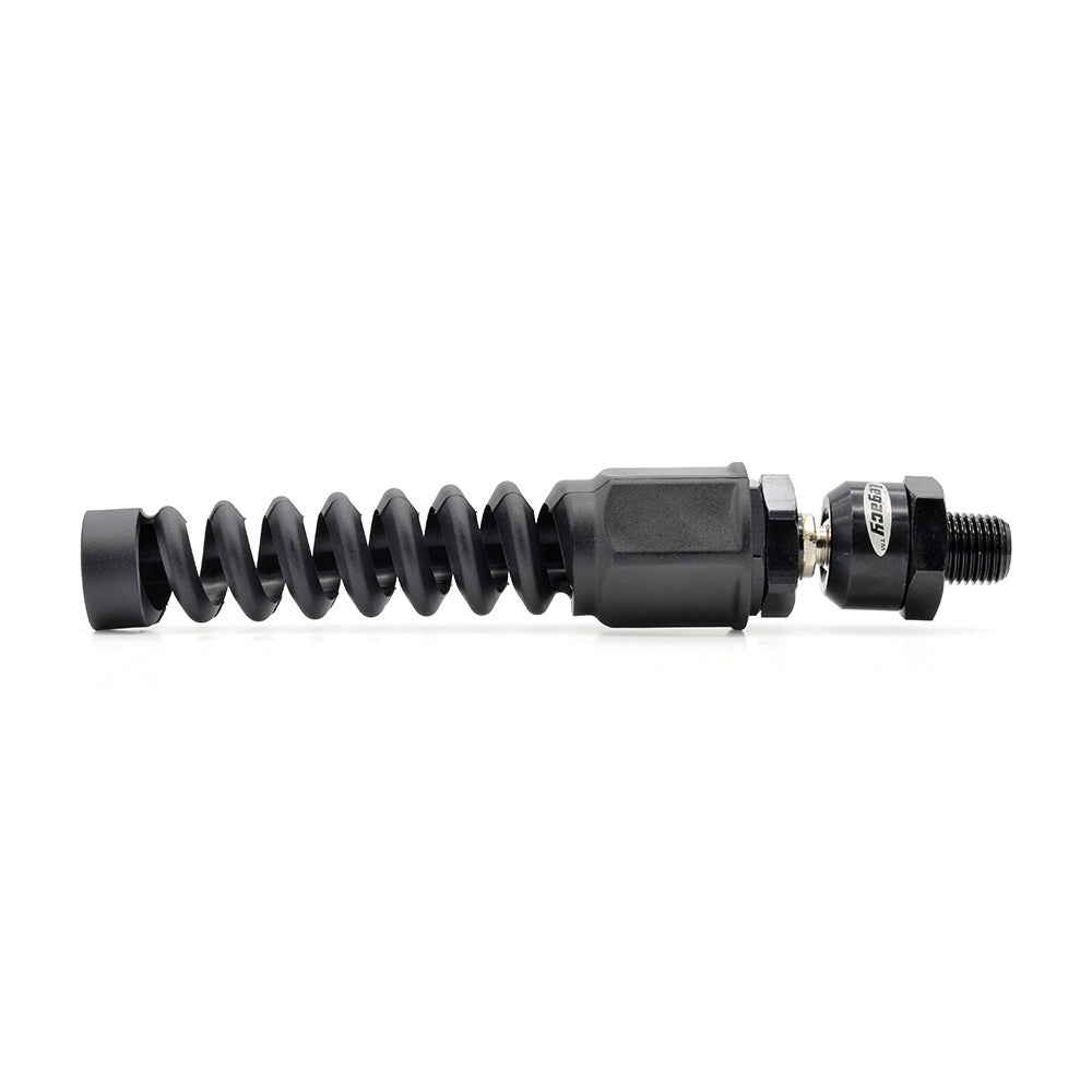 3/8" Barb, 1/4" MNPT Flexzilla® Pro Reusable Air Hose Fitting with Ball Swivel