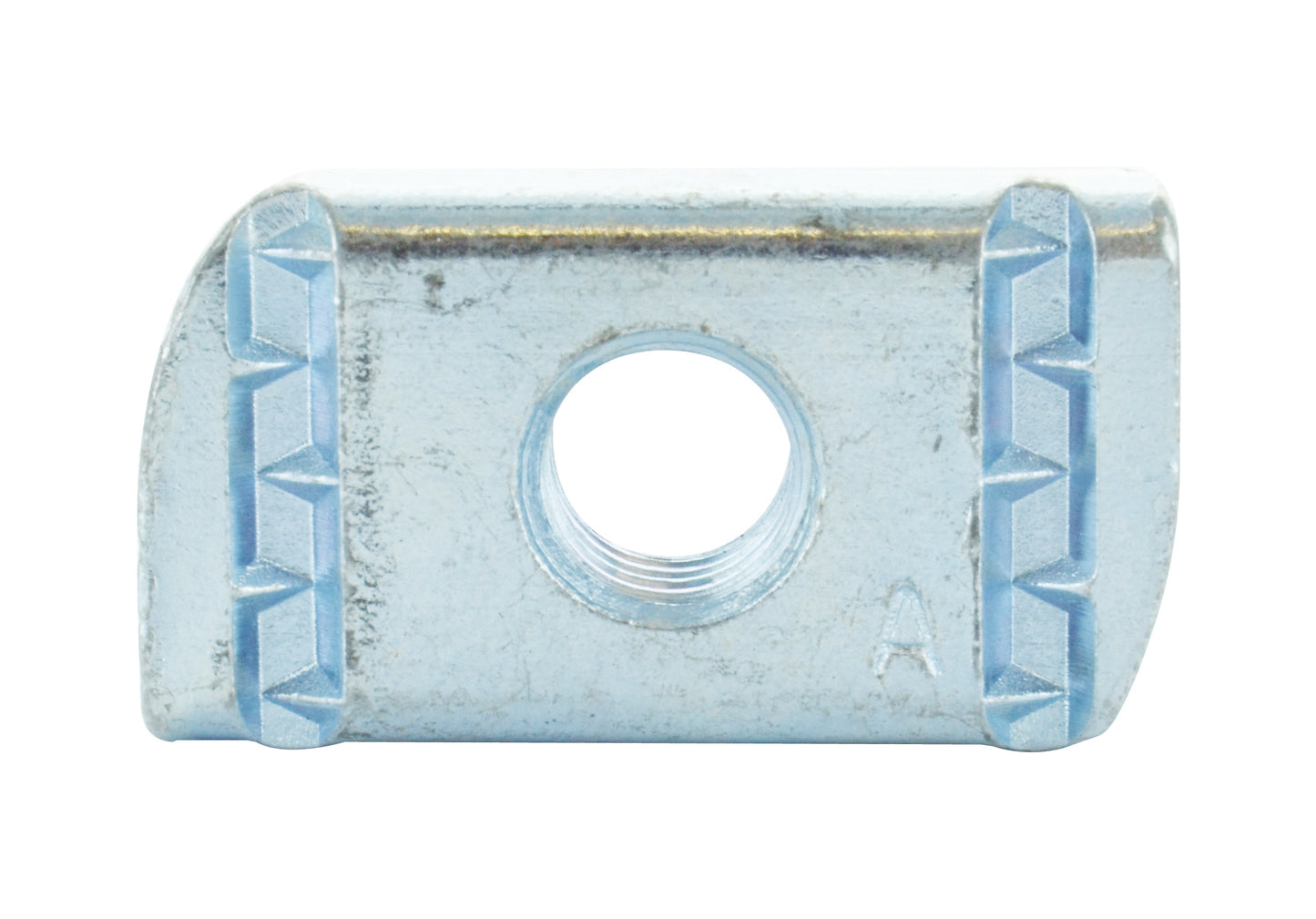 3/8-16 Grip Lock Nut No Spring Zinc Plated