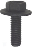 M6 x 1 x 20 mm Coarse Black Class 9.8 Hex Head Body Bolt With Free Spinning Washer