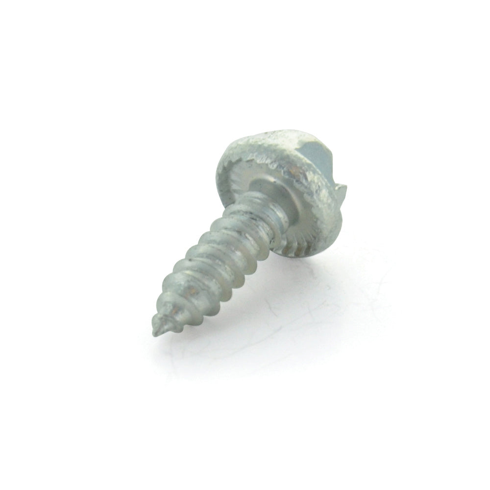 #8-18 x 1/2 Inch Slotted Hex Washer Head Crimptite Sheet Metal Screw (Sms) Zinc - Clearance
