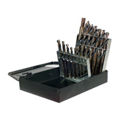 13 Piece Mechanics Length Drill Set With Black Index