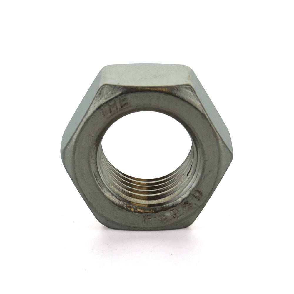1-8 Coarse 18-8 (A2) Stainless Steel Finished Hex Nut