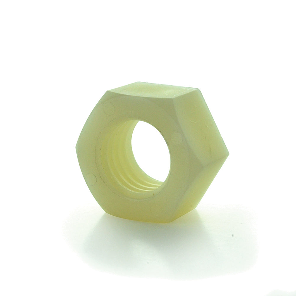 3/8-16 Coarse Nylon 6/6 Hex Nut