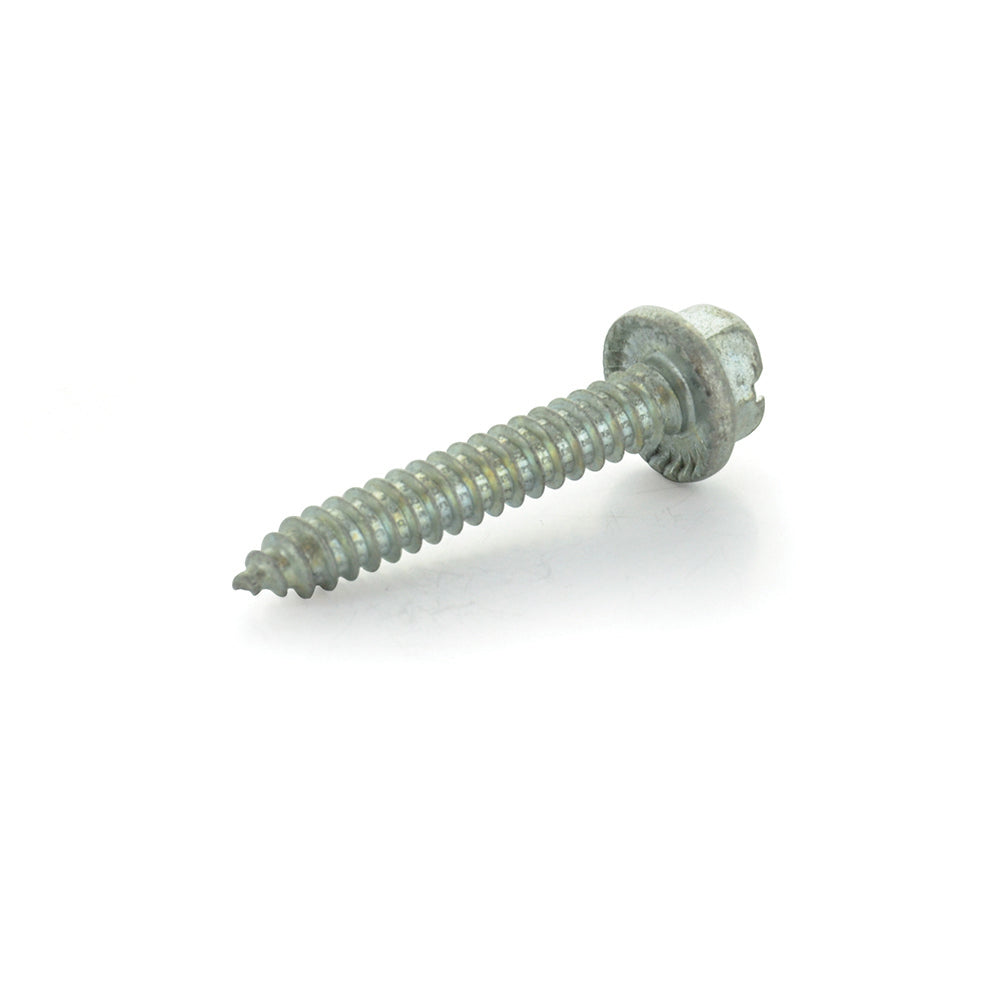 #8-18 x 1/2 Inch Slotted Hex Washer Head Crimptite Sheet Metal Screw (Sms) Zinc - Clearance