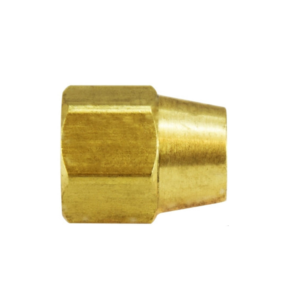 3/4 Inch Brass Compression Tube Nut - Long