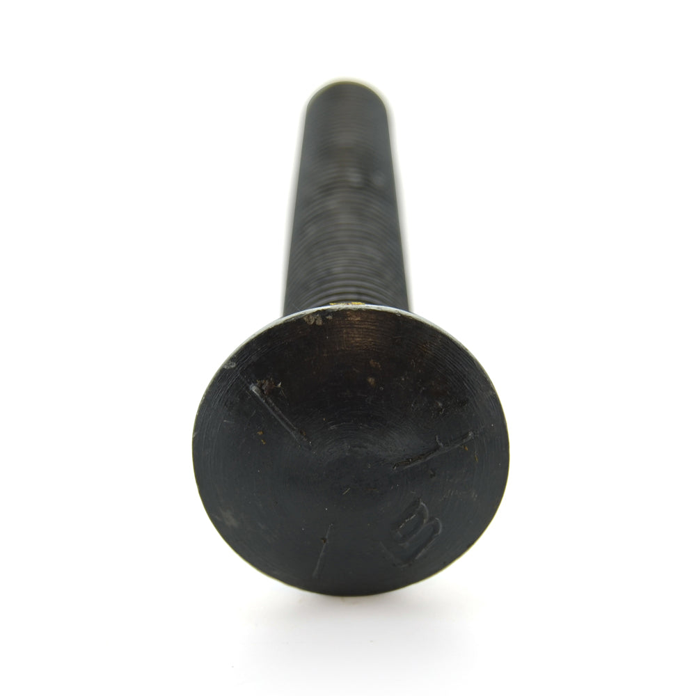 3/4-10 x 6 Inch Coarse Plain Grade 5 Round Head Carriage Bolt