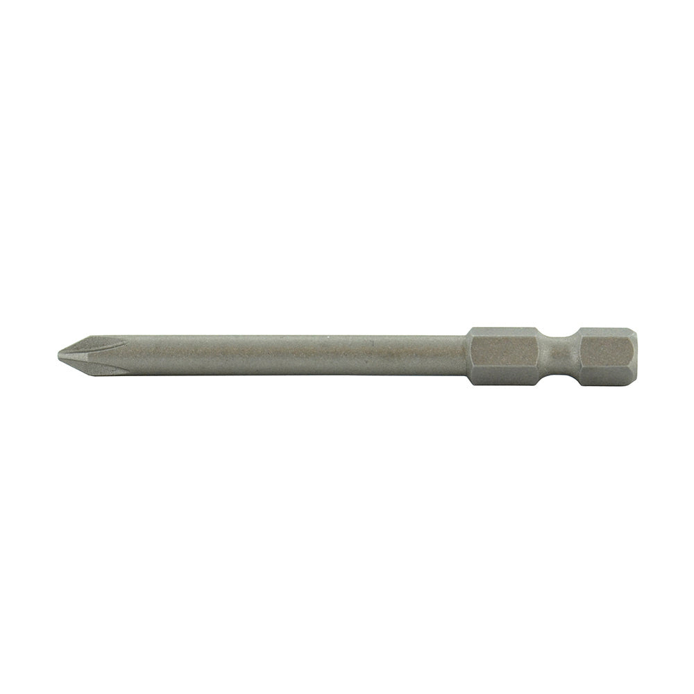 PhillipsÂ® Drive 1/4 Inch Hex Shank #1 Tip 2-3/4 Inch Length Steel Power Bit