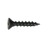 #9 x 2-1/2 Inch Phillips Drive Flat Head Black Steel Particle Board Drywall Screw