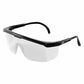 Kaku Clear Lens, Shiny Black Frame Safety Glasses