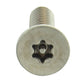 1/4-20 x 1/2 Inch Stainless Steel Torx Pin Flat Head Resistant Machine Screw