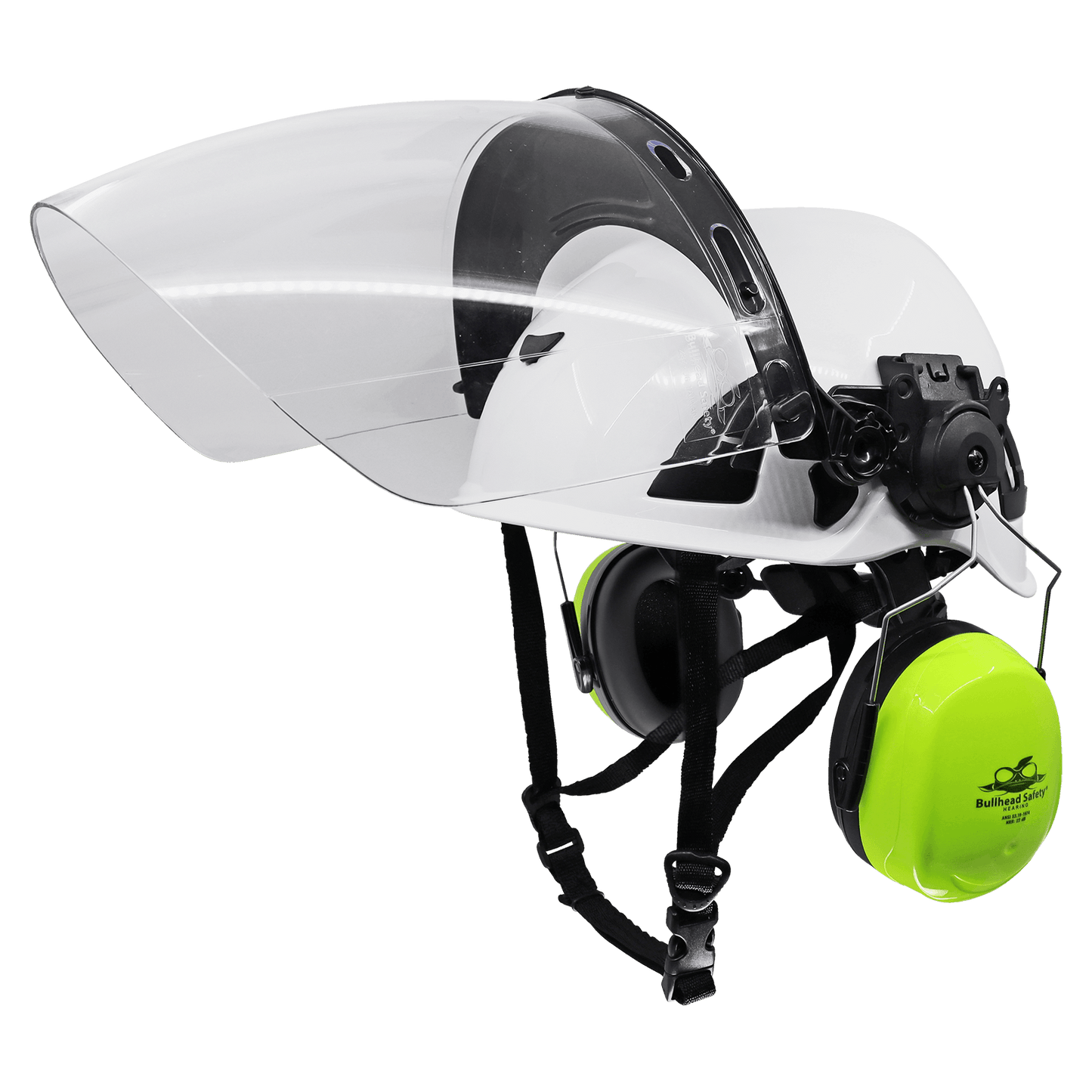 BullHead Safety Climbing Helmet/Hard Hat Face Shield - Clear (Shield Only)(Bracket 865.3.1207)