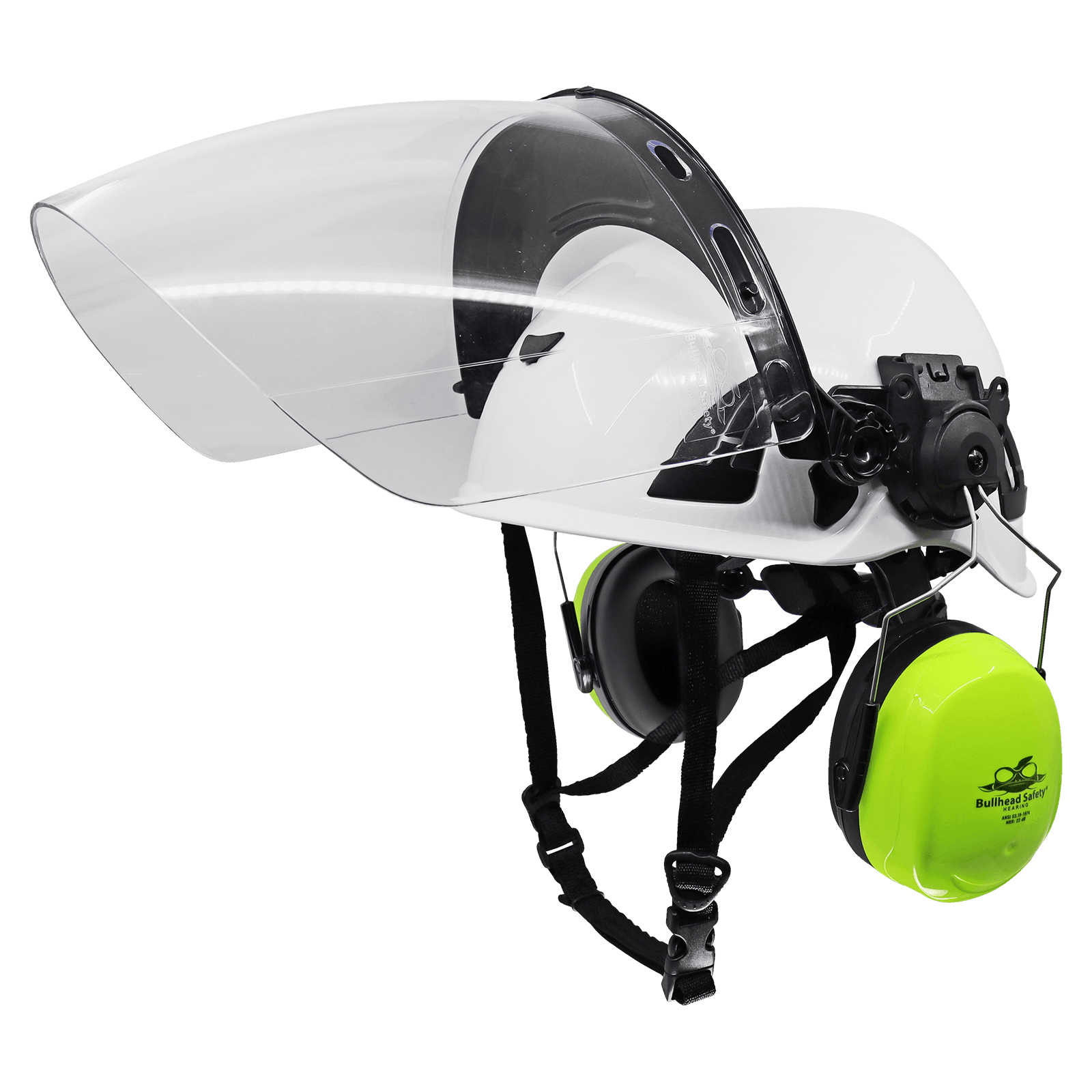 BullHead Safety Climbing Helmet/Hard Hat Face Shield - Clear (Shield Only)(Bracket 865.3.1207)