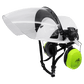 BullHead Safety Climbing Helmet/Hard Hat Face Shield - Clear (Shield Only)(Bracket 865.3.1207)