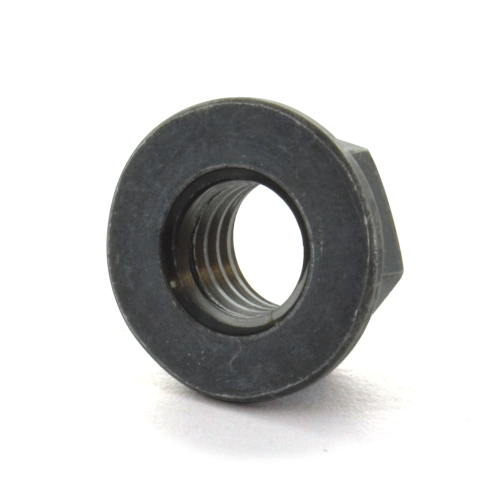 3/4-10 Inch Non-Serrated Coarse Black Phosphate and Oil Grade 8 Hex Flange Nut