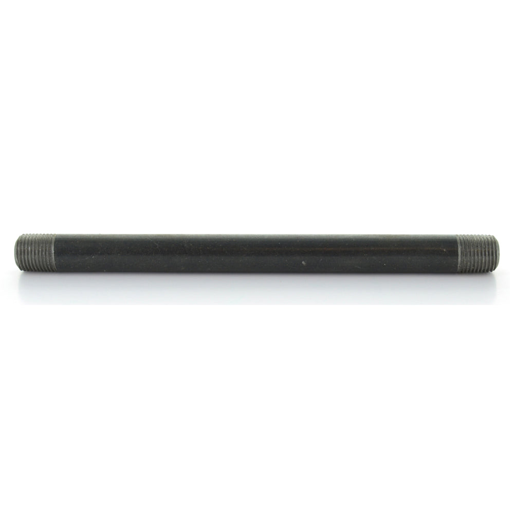 3/8" X 5" Schedule 80 Threaded Black Welded Steel Pipe Nipple