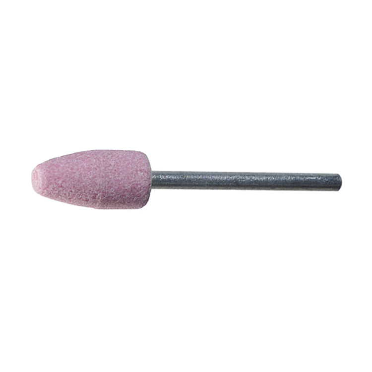 3/8 Inch x 3/4 Inch B52 Shape Vitrified Mounted Point Abrasive With 1/8 Inch Shank