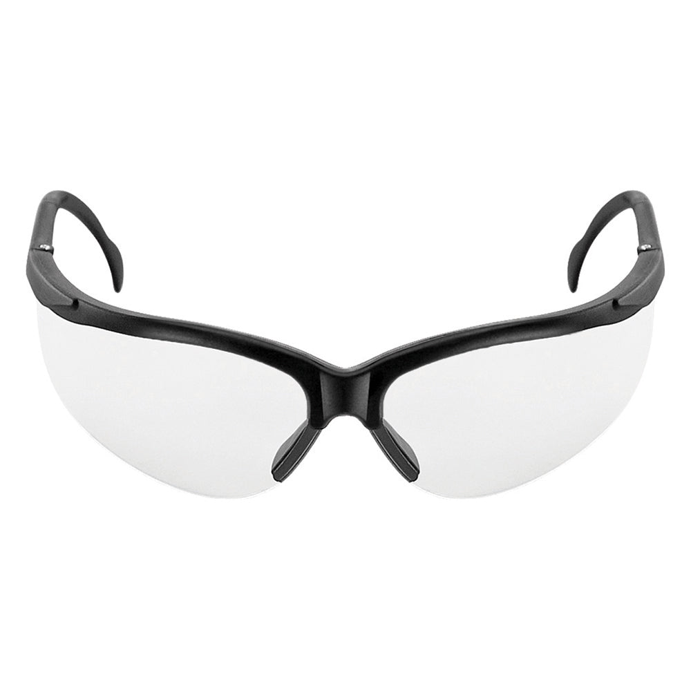 Picuda Clear Lens, Matte Black Frame Safety Glasses