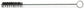 1/4 Inch x 0.005 Inch x 1-1/2 Inch Carbon Steel Single Stem Single Spiral Hand Tube Brush