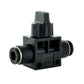 M8 Inch Tube Polymer Micro Pressure Regulating Ptc Valve
